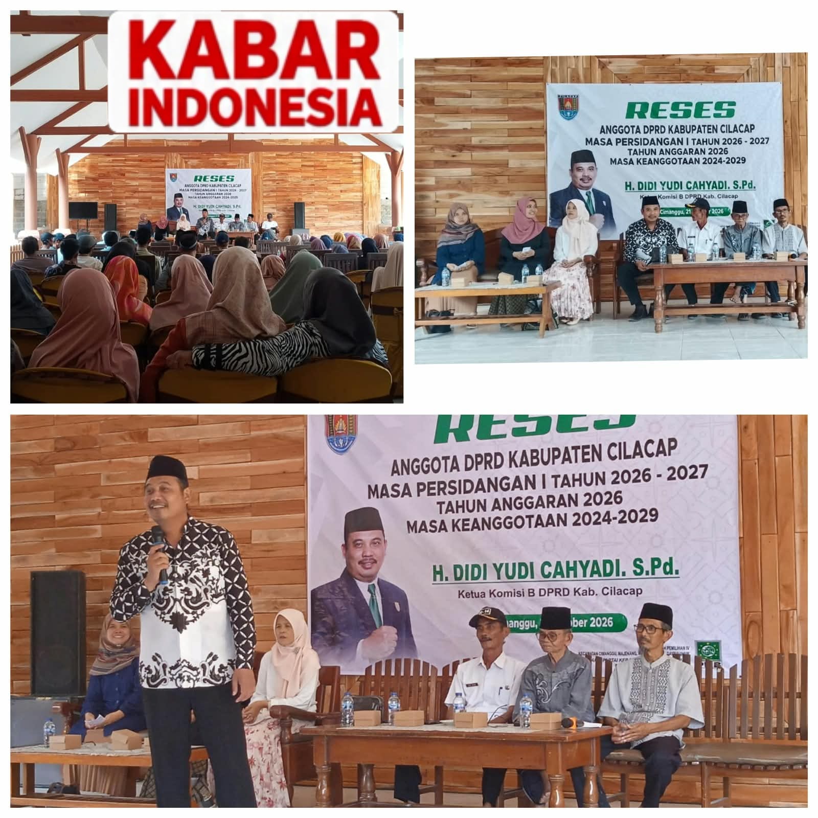 Serap Aspirasi di Cimangu, H. Didi Yudi Chayadi Tegaskan Reses Adalah Kewajiban Mendengarkan Rakyat